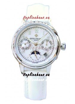Patek Philippe Grand Complications Ladies First Perpetual Calendaer Steel Casing Swiss Replica Watch