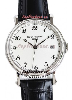 Patek Philippe Calatrava 5153G White Gold 1:1 Mirror Swiss Replica Watch 
