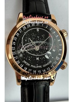 Patek Philippe 6104G Grand Complications Automatic Rose Gold 1:1 Mirror Replica Watch 