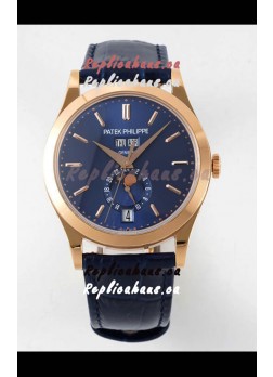 Patek Philippe Annual Calendar 5396R Complications Swiss Replica Watch in Blue Dial