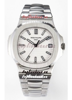 Patek Philippe Super Clone Nautilus 5711G-001 904L Steel White Dial 