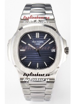Patek Philippe Super Clone Nautilus 5711G-001 904L Steel Blue Dial 