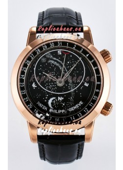 Patek Philippe 6104R Grand Complications Superclone Watch in Rose Gold