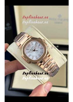 Patek Philippe Nautilus Super Clone 7010/1GR-011 32MM 1:1 Mirror Replica 