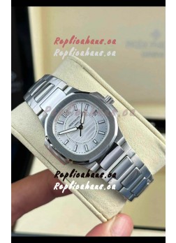 Patek Philippe Nautilus Super Clone 7010 32MM 1:1 Mirror Replica Steel Dial 