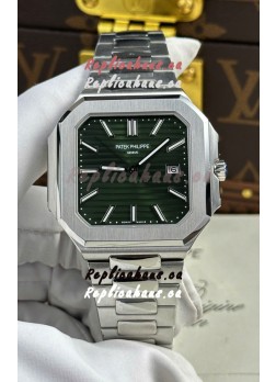Patek Philippe Cubitus 5821 904L Steel Casing Green Dial Swiss Replica Watch 