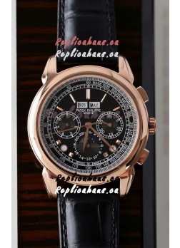 Patek Philippe Grand Complications 5270 Swiss Replica Watch in Rose Gold Casing