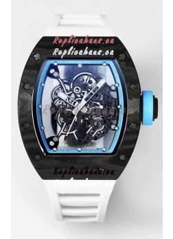 Richard Mille RM055 Black Carbon Casing 1:1 Superclone Genuine Tourbillon Watch 