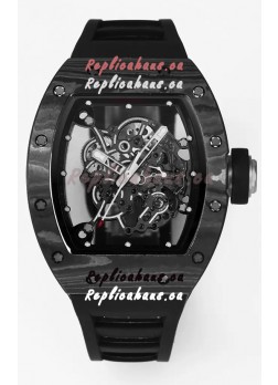 Richard Mille RM055 Black Carbon Casing 1:1 Superclone Genuine Tourbillon Watch 