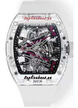 Richard Mille RM38-02 Sapphires Bubba Watson Genuine Tourbillon Movement 1:1 Mirror Replica