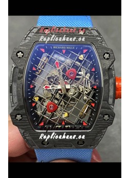 Richard Mille RM27-04 Carbon Fiber Casing 1:1 Swiss Replica Watch 