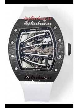 Richard Mille Super Clone RM59-01 Carbon NTPT Case Black Dial Swiss Replica Watch