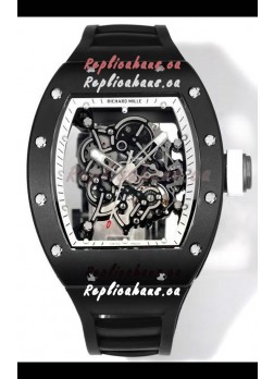 Richard Mille Super Clone RM055 Ceramic Casing with Genuine Tourbillon Watch 