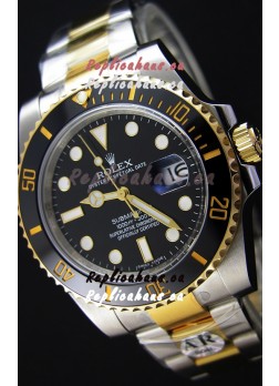 Rolex Submariner Date Ceramic Two Tone 116613 - Replica 1:1 Mirror - Ultimate 904L Steel Watch 