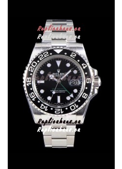 Rolex GMT Master II 116710LN Ceramic Bezel Cal.3186 Movement Swiss Replica - Ultimate 904L Steel Watch