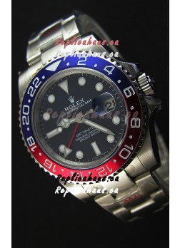 Rolex GMT Masters Japanese Replica Movement Watch in Oyster Strap