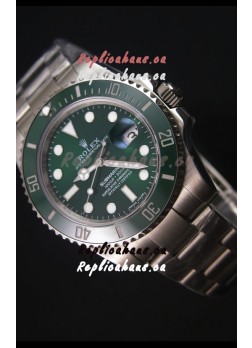 Rolex Submariner HULK Japanese Replica Watch - Ceramic Bezel in Green Dial/Bezel