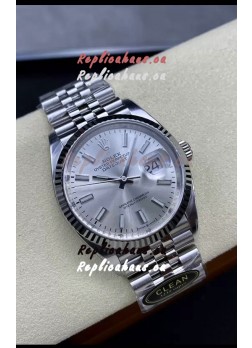 Rolex Datejust Cal.3235 Movement 1:1 Mirror Replica 904L Steel 36MM - Steel Dial