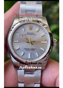 Rolex Oyster Perpetual REF#277200 31MM Swiss Movement Swiss Replica Steel Dial 904L Steel 1:1 Mirror Replica Watch