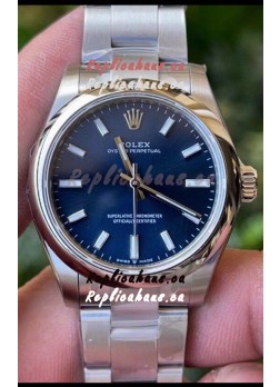 Rolex Oyster Perpetual REF#277200 31MM Swiss Movement Swiss Replica Blue Dial 904L Steel 1:1 Mirror Replica Watch