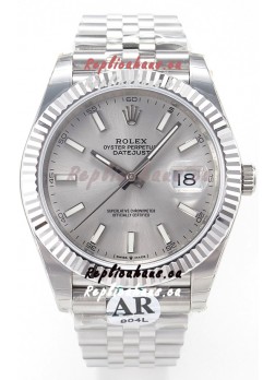 Rolex Super Clone Datejust ETA 3235 Movement 41MM 904L Steel Swiss Watch Steel Dial 