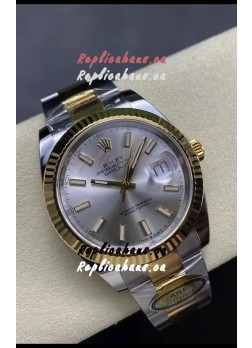 Rolex Datejust M126333 41MM ETA3235 72 Hours Power Steel Dial Oyster 1:1 Mirror Replica Yellow Gold 904L Steel
