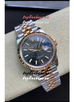 Rolex Datejust 126231 36MM Swiss 1:1 Mirror Replica  Watch in 904L Steel - Grey Dial
