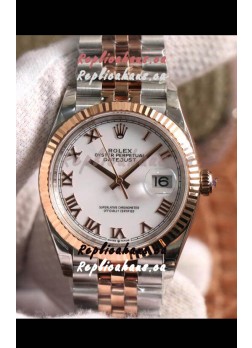 Rolex Datejust 126231 36MM Cal.3135 Swiss 1:1 Mirror Replica Watch in 904L Steel Casing 