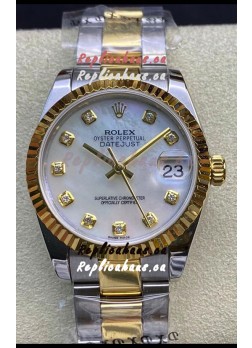 Rolex Datejust 278273 31MM Swiss Replica in 904L Steel in White Pearl Dial - 1:1 Mirror Replica