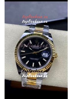 Rolex Datejust 126331 41MM ETA 3235 Swiss 1:1 Mirror Replica Watch in Yellow Gold 904L Steel 