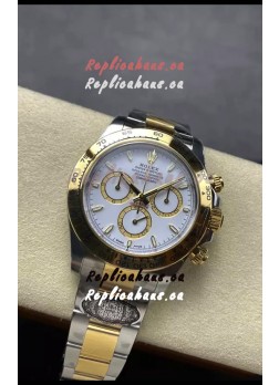 Rolex Daytona Super Clone M126503 Yellow Gold Two Tone Original Cal.4131 Movement