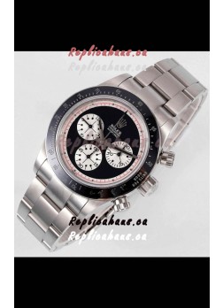 Rolex Daytona Super Clone BLAKEN Paul Newman Black Dial Swiss Replica Watch - 4130 Movement