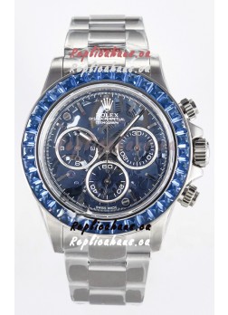 Rolex Daytona Super Clone "Artisans De Genève - Arolla Glacier" Edition Stainless Steel Watch 