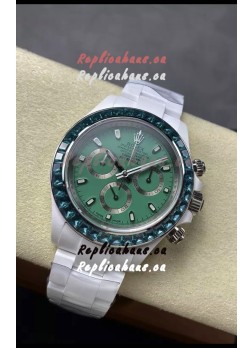Rolex Daytona AET Remould Pink Dial Full Ceramic Strap Watch in Cal.4130 Movement