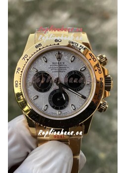 Rolex Daytona Super Clone 116519LN Meteorite Dial Cal.4131 Movement - Rose Gold Casing