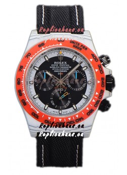 Rolex Cosmograph Daytona DiW OCELLARIS Edition White Carbon Fiber Watch - Cal.4130 Movement