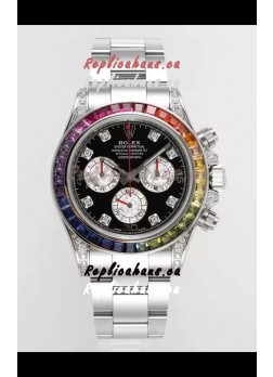 Rolex Cosmograph Daytona 116599RBOW Stainless Steel Original Cal.4130 Movement 