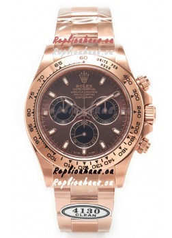 Rolex Cosmograph Daytona M116505 Rose Gold Casing and Brown Dial Original Cal.4130 Movement