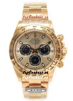 Rolex Cosmograph Daytona M116508 Yellow Gold Casing and Gold Dial Original Cal.4131 Movement