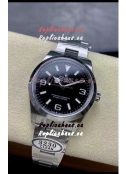 Rolex Explorer I M124270 Black Dial 36MM - 904L Steel in ETA 3230 Movement 