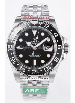Rolex GMT Masters II Super Clone 126710GRNR "Bruce Wayne" 904L Jubilee Strap Steel Swiss Replica Watch