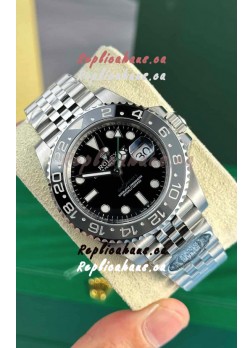 Rolex GMT Masters II 126710GRNR "Bruce Wayne" 904L Jubilee Strap Steel Swiss Replica Watch 