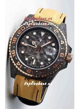 Rolex GMT Masters II DiW Edition Swiss Replica Watch - 1:1 Mirror Replica Rose Gold