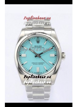 Rolex Oyster Perpetual REF#126000 36MM Swiss Movement Swiss Replica Blue Dial 904L Steel 1:1 Mirror Replica Watch