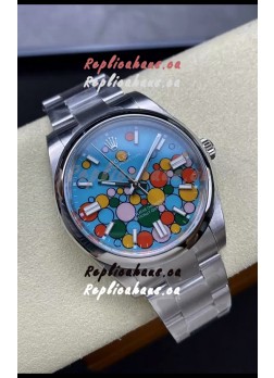 Rolex Oyster Perpetual REF# 124300 Celebration Dial in 41MM ETA 3230 Automatic Movement Watch