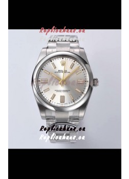 Rolex Oyster Perpetual REF#124300 36MM Cal.3230 Movement Swiss Replica Steel Dial 904L Steel 1:1 Mirror Replica Watch