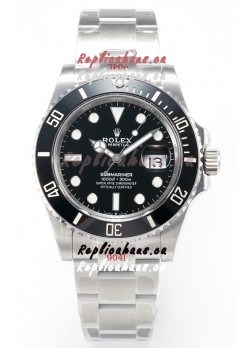 Rolex Submariner Super Clone 40MM Steel 16610 - Replica 1:1 Mirror Watch 