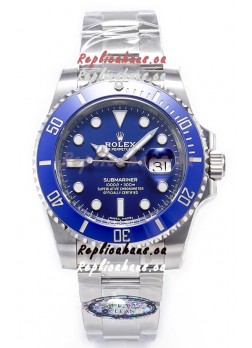 Rolex Submariner Super Clone 40MM White Gold Plating 116619LB - Replica 1:1 Mirror Watch 