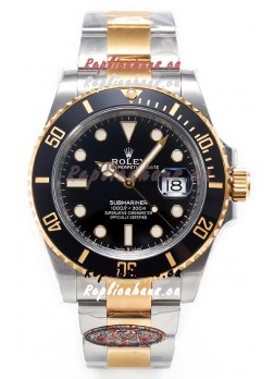 Rolex Submariner 41MM Date Ceramic Two Tone 126613LN - Replica 1:1 Mirror - Ultimate 904L Steel Watch