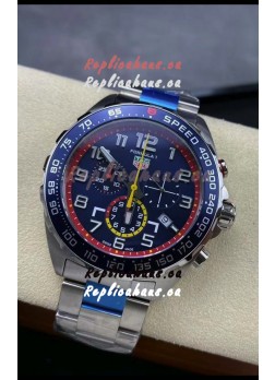 Tag Heuer F1 Edition Swiss Quartz Watch in Blue Dial Stainless Steel Casing 